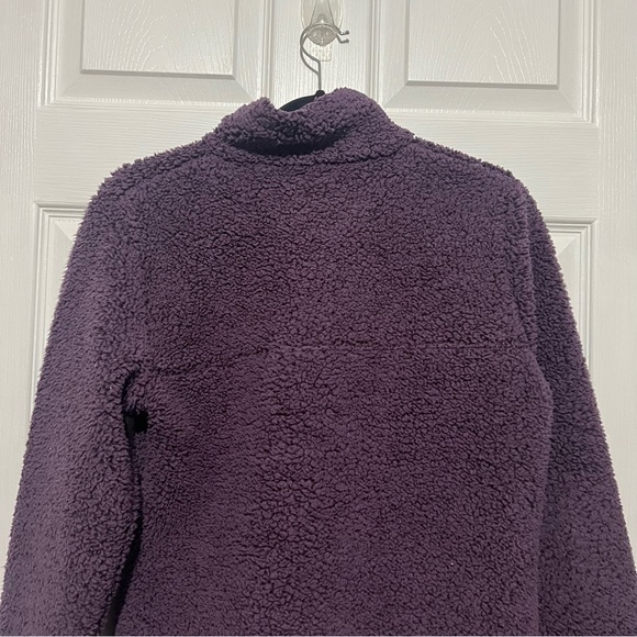 💗 Columbia - Purple Fleece Jacket with Pink Lining - Picture 7 of 8